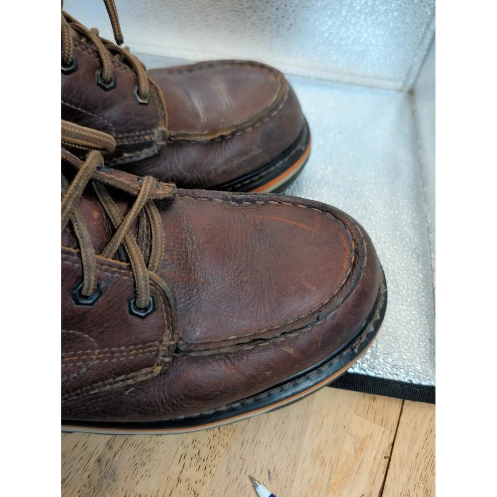 Timberland PRO Gridworks Waterproof Worksite Boots Mens 12 Wide Fast Ship